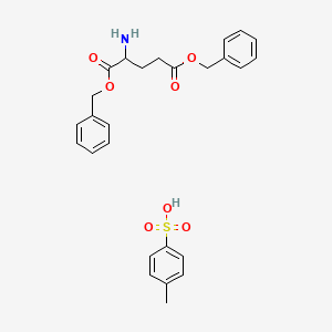 molecular formula C26H29NO7S B3369131 H-Glu(obzl)-obzl P-tosylate CAS No. 227205-81-4