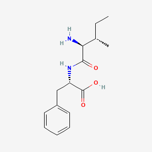 molecular formula C15H22N2O3 B3369248 Ile-Phe CAS No. 22951-98-0