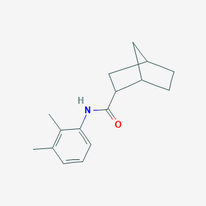 molecular formula C16H21NO B336929 N-(2,3-二甲基苯基)双环[2.2.1]庚烷-2-甲酰胺 