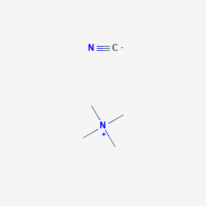 molecular formula C5H12N2 B3369357 Tetramethylammonium cyanide CAS No. 23237-02-7