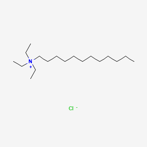 molecular formula C18H40ClN B3369401 Dodecyltriethylammonium chloride CAS No. 23358-96-5