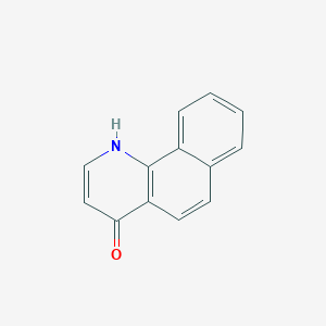 molecular formula C13H9NO B3369446 4-Hydroxybenzo[H]quinoline CAS No. 23443-09-6