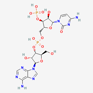 molecular formula C19H26N8O14P2 B3369452 Adenylyl(3'-5')cytidine-3'-phosphate CAS No. 2348-33-6