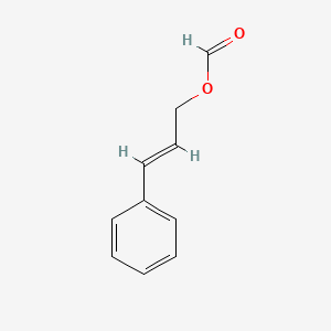 molecular formula C10H10O2 B3369455 Cinnamyl formate CAS No. 23510-72-7