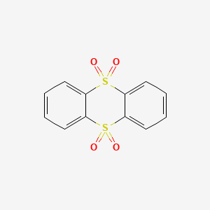 molecular formula C12H8O4S2 B3369490 Thianthrene 5,5,10,10-tetraoxide CAS No. 2362-55-2