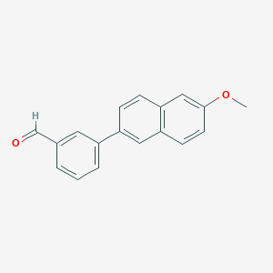 3-(6-Methoxynaphthalen-2-yl)benzaldehyde