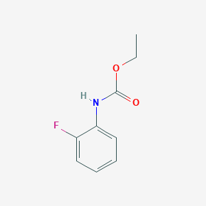 molecular formula C9H10FNO2 B3369573 ethyl N-(2-fluorophenyl)carbamate CAS No. 2395-34-8