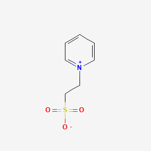 molecular formula C7H9NO3S B3369583 1-(2-Sulphonatoethyl)pyridinium CAS No. 24020-66-4