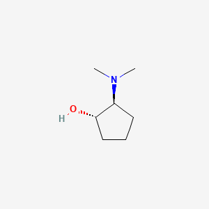 molecular formula C7H15NO B3369620 (1S,2S)-2-(dimethylamino)cyclopentanol CAS No. 2411455-42-8