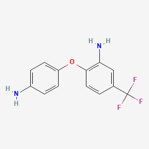 2-(4-Aminophenoxy)-5-(trifluoromethyl)benzenamine