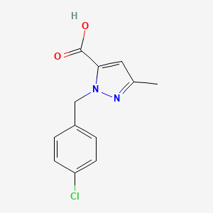 1-(4-Chlorobenzyl)-3-methyl-1H-pyrazole-5-carboxylic acid