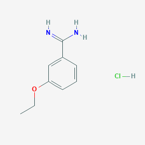 3-Ethoxybenzene-1-carboximidamide hydrochloride