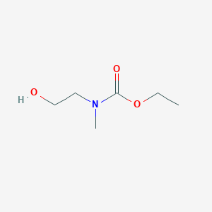 molecular formula C6H13NO3 B3369874 乙基N-(2-羟乙基)-N-甲基氨基甲酸酯 CAS No. 25450-10-6