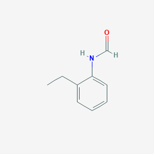 molecular formula C9H11NO B3369993 N-(2-乙基苯基)甲酰胺 CAS No. 2860-30-2