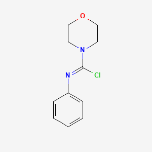 N-phenylmorpholine-4-carboximidoyl chloride