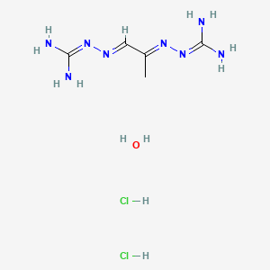 Mitoguazone dihydrochloride monohydrate