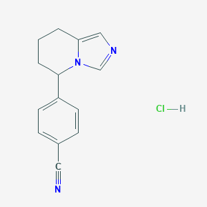 molecular formula C14H14ClN3 B033702 Fadrozole hydrochloride CAS No. 102676-96-0