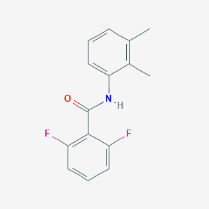 molecular formula C15H13F2NO B337039 N-(2,3-dimethylphenyl)-2,6-difluorobenzamide 