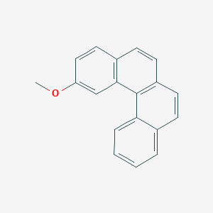 molecular formula C19H14O B3370503 2-Methoxybenzo[c]phenanthrene CAS No. 4176-45-8