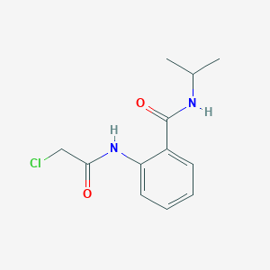 2-(2-chloroacetamido)-N-(propan-2-yl)benzamide