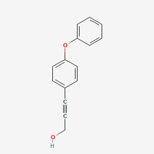 3-(4-Phenoxyphenyl)prop-2-yn-1-ol