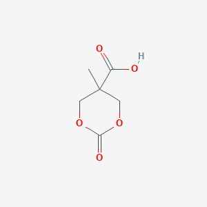 molecular formula C6H8O5 B3370722 5-甲基-2-氧代-1,3-二氧六环-5-羧酸 CAS No. 507471-78-5