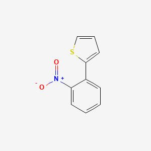 molecular formula C10H7NO2S B3370730 2-(2-Nitrophenyl)thiophene CAS No. 51207-30-8