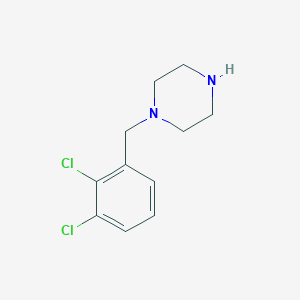 molecular formula C11H14Cl2N2 B3370779 1-[(2,3-二氯苯基)甲基]哌嗪 CAS No. 523980-04-3