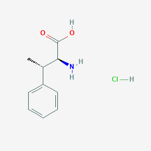 molecular formula C10H14ClNO2 B3370794 (2S,3S)-2-Amino-3-phenylbutyric acid-HCl CAS No. 53331-55-8