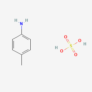 4-methylaniline;sulfuric acid