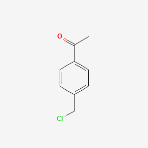 molecular formula C9H9ClO B3370827 1-[4-(Chloromethyl)phenyl]ethan-1-one CAS No. 54589-56-9