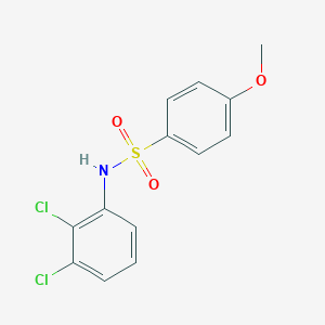 molecular formula C13H11Cl2NO3S B337085 N-(2,3-dichlorophenyl)-4-methoxybenzenesulfonamide 