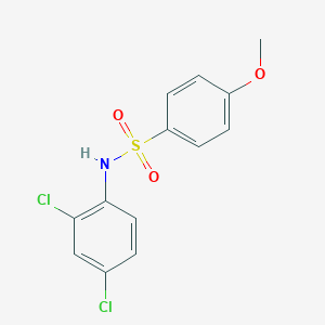 molecular formula C13H11Cl2NO3S B337086 N-(2,4-dichlorophenyl)-4-methoxybenzenesulfonamide 