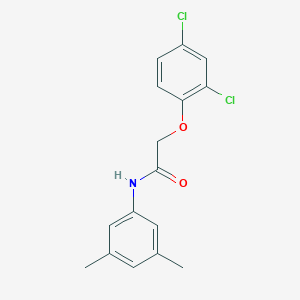 molecular formula C16H15Cl2NO2 B337087 2-(2,4-dichlorophenoxy)-N-(3,5-dimethylphenyl)acetamide 