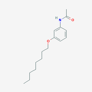 molecular formula C16H25NO2 B3370880 Acetamide, N-[3-(octyloxy)phenyl]- CAS No. 55792-62-6