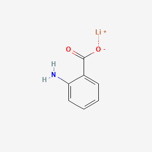 molecular formula C7H6LiNO2 B3371025 Lithium anthranilate CAS No. 60613-06-1