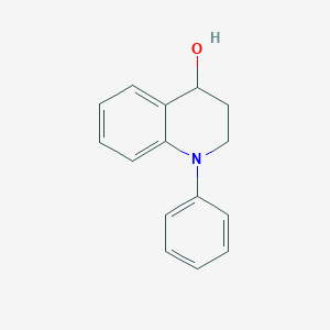 molecular formula C15H15NO B3371036 1-Phenyl-1,2,3,4-tetrahydro-quinolin-4-OL CAS No. 607360-30-5