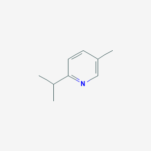 molecular formula C9H13N B3371131 2-Isopropyl-5-methyl-pyridine CAS No. 6343-58-4