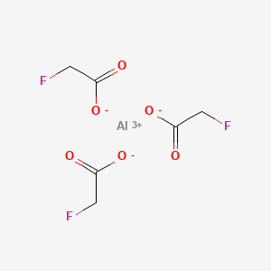 molecular formula C6H6AlF3O6 B3371196 Aluminum fluoroacetate CAS No. 63905-85-1