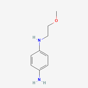 molecular formula C9H14N2O B3371301 1,4-Benzenediamine, N-(2-methoxyethyl)- CAS No. 66566-48-1