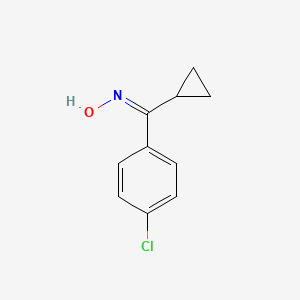 (4-Chlorophenyl)(cyclopropyl)methanone oxime