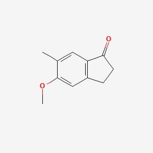 1H-Inden-1-one, 2,3-dihydro-5-methoxy-6-methyl-