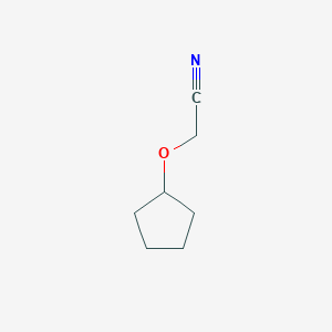 molecular formula C7H11NO B3371351 2-(Cyclopentyloxy)acetonitrile CAS No. 68060-30-0