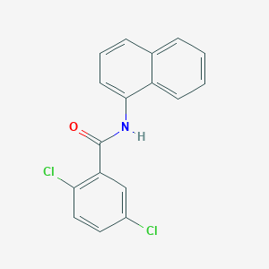 molecular formula C17H11Cl2NO B337149 2,5-dichloro-N-(1-naphthyl)benzamide 