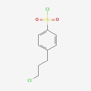 4-(3-Chloropropyl)benzene-1-sulfonyl chloride