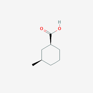 molecular formula C8H14O2 B3371597 (1S,3R)-3-Methylcyclohexane-1-carboxylic acid CAS No. 73873-48-0