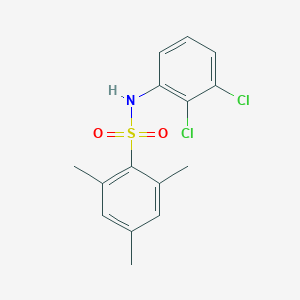 molecular formula C15H15Cl2NO2S B337168 N-(2,3-dichlorophenyl)-2,4,6-trimethylbenzenesulfonamide 