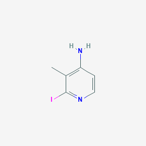molecular formula C6H7IN2 B3371766 2-Iodo-3-methylpyridin-4-amine CAS No. 79055-58-6