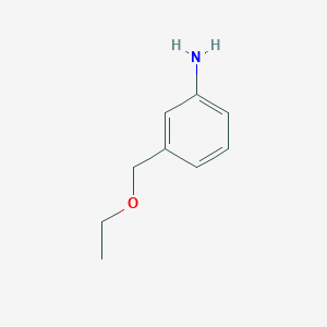 molecular formula C9H13NO B3371799 3-(Ethoxymethyl)aniline CAS No. 80171-96-6