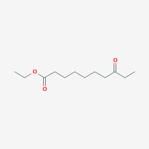molecular formula C12H22O3 B033718 8-氧代癸酸乙酯 CAS No. 105906-29-4